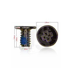 ESOURCE PARTS Replacement Screw Box 2.0 Refill [ 2K9 ] (100 Pack)