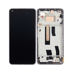 ESOURCE PARTS Refurbished (Excellent) - Replacement Oled Assembly With Frame Compatible for Xiaomi Mi 11 Lite (Boba Black)
