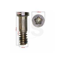 ESOURCE PARTS Replacement Screw Box 2.0 Refill [ 1M5 ] (100 Pack)