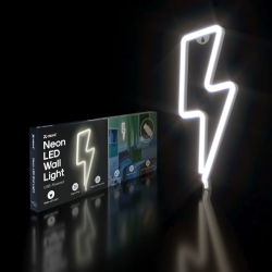 ATOMI At1509 Bolt Neon Wall Light In White