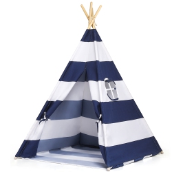 GYMAX Portable Play Tent Teepee Children Playhouse Sleeping Dome W/carry Bag