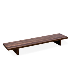 EFFYDESK Deskshelf - Solid Wood Monitor Riser Sturdy Computer Monitor Riser And Multi-Purpose Desktop Storage Organizer Shelf for Laptop And Desktop