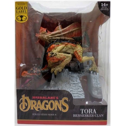 DRAGONS Mcfarlane 8 Inch Static Figure Series 8 Exclusive - Berserker Clan Varian Label In Gold