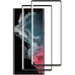 SUPERSHIELD Tempered Glass Scratch Resistant 9H Hardness Screen Protector for Samsung Galaxy S23 Ultra - 2 Pack