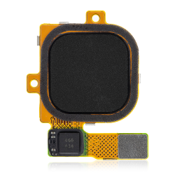 ESOURCE PARTS Replacement Home Button With Flex Cable Compatible for Nexus 6P (H1511) (Black)