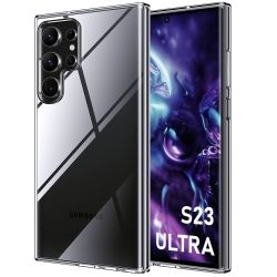 SUPERSHIELD Samsung Galaxy S23 Ultra 5G Clear Case-Mate Tough Clear Fitted Hard Shell Shockproof Gel Transparent Air Cushion Heavy Duty Cover For