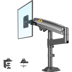 NB Monitor Desk Mount Long Arm for 22"-35" Monitors From 6.6 to 26.4 Lbs Ultra Wide Full Motion Swivel Height Adjustable Monitor Stand