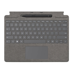MICROSOFT - Surface Pro 8, 9 & X Signature Keyboard With Surface Slimpen 2 - - English In Platinum