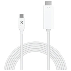LOGiiX 3m (10 ft.) USB-C to 4K UHD HDMI Cable (LGX-12654)