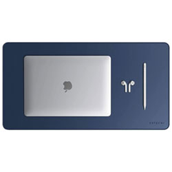 Satechi Eco-Leather Deskmate Desk Mat - Navy Blue
