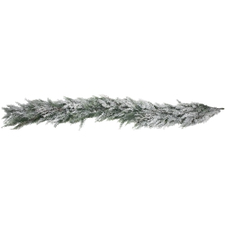 ALLSTATE 77" Snowed Cedar Twig Artificial Christmas Garland
