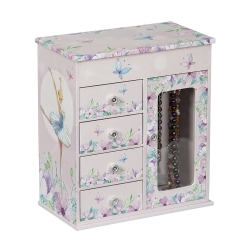 MELE AND CO Liliana Girls Musical Ballerina Jewelry Box