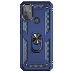 XCRS Dual-Layer Slim Design Armor Protection Cover, Built-In Magnetic Ring With Kickstand Case for Motorola Moto G Play (2023) 6.5 Inch