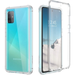SAMSUNG Galaxy A51 Premium Hard Case, Transparent