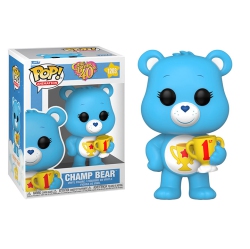 FUNKO Pop Animation Care Bears 40Th Anniversary Vinyl Figure Champ Bear #1203