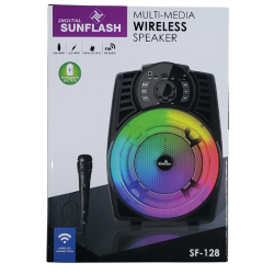 DIGITAL SUNFLAH Digital Sunflash Sf-128 Multi-Media Wireless Speaker