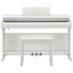 Yamaha YDP145 ARIUS Standard 88-Key Weighted Hammer Action Digital Piano w/ Stand, Bench & 3 Pedals - Rosewood