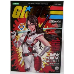GIJOE G.i. Joe 9 Inch Statue Figure Bishoujo Exclusive - Dawn Moreno (White)