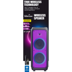 DIGITAL SUNFLASH Sf-2500 Bluetooth 1500W Speaker Tws