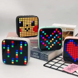AIBIMY Pixel Art Bluetooth Speaker