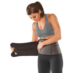 Everlast Contour Slimming Fitness Belt - Black