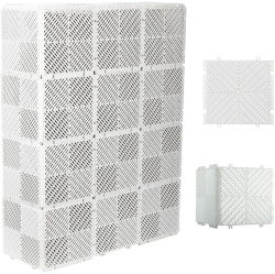 READY COVERS Ez Vented Radiator Protective Heating Connect Cover (30, White)