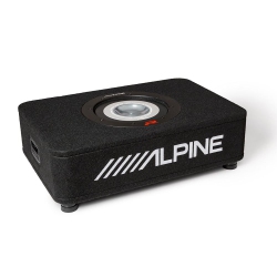 ALPINE Rs-Sb10 Single 10” R-Series Shallow Preloaded Subwoofer Enclosure