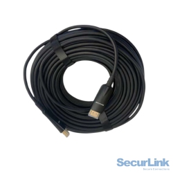 SECURLINK HDMI Fiber Optic HDMI 2.1 Cable HDr 4K 120Hz High Speed 48GBps-100Ft