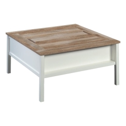 SAUDER Cottage Road Engineered Wood Gaming Coffee Table In Soft In White