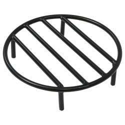 SUNNYDAZE DECOR Sunnydaze 12 In Steel Round Outdoor Fire Pit Grate With Heat Resistance