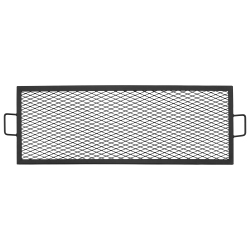 SUNNYDAZE DECOR Sunnydaze 40 In Steel X-Marks Fire Pit Cooking Grill With Handles In Black