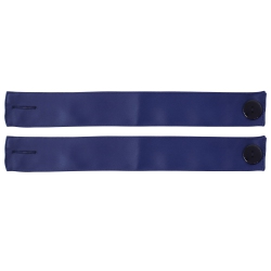 SUNNYDAZE DECOR Sunnydaze Indoor/outdoor Polyester Curtain Tiebacks - - Set Of 2 In Blue