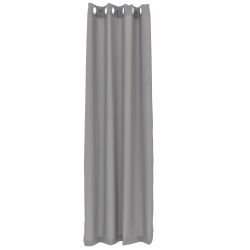 SUNNYDAZE DECOR Sunnydaze Simple Outdoor Curtain Panel - - 52 In X 84 In Gray