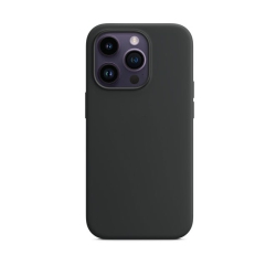 MOBYLI Iphone 14 Pro Max Slim Protective Silicone Case (Black)