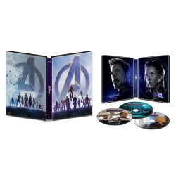 MARVEL Avengers: Endgame [Steelbook] [Digital Copy] [4K Ultra HD Blu-Ray/blu-Ray]
