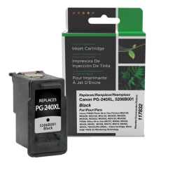 CLOVER IMAGING Remanufactured High Yield Ink Cartridge for Canon Pg-240Xl (5206B001) In Black