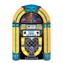 ARKROCKET Athena Tabletop Mini Jukebox Bluetooth CD Player