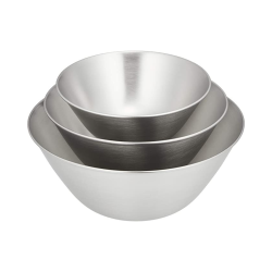 SORI YANAGI Stainless Bowl 3PCs Set (13, 16, 19Cm)