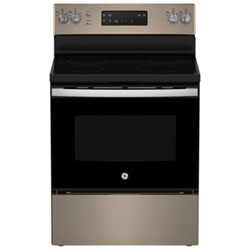 GE 30" 5.0 Cu. Ft. Freestanding Electric Range (JCB630ETES) - Slate