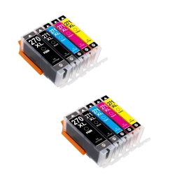 AXGEAR Canon Pgi-270Xl Cli-271Xl Compatible Ink Cartridge 2 Combo High Yield Pgbk/bk/c/m/y Pixma Mg5720, Mg5721