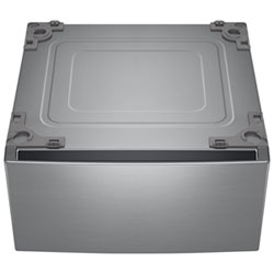 LG 27" Laundry Pedestal (WDP6V) - Graphite Steel