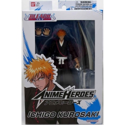 BLEACH 6 Inch Action Figure Anime Heroes - Ichigo Kurosagi