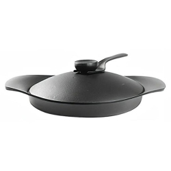 SORI YANAGI Tekki (Cast Iron) Grill Pan 22Cm With Cast Iron Lid And Handle