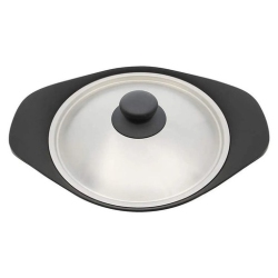 SORI YANAGI Tekki (Cast Iron) Grill Pan 22Cm With Stainless Lid