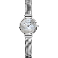 BERING Ladies Classic Stainless Steel Watch In Silver/silver In Multicolor