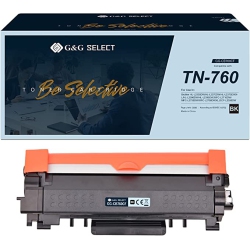 G&G Select Remanufactured Toner Cartridge Replacement for Brother Tn760 Tn-760 for Hl-L2350Dw Dcp-L2550Dw Hl-L2395Dw Hl-L2390Dw Hl-L2370Dw Printer