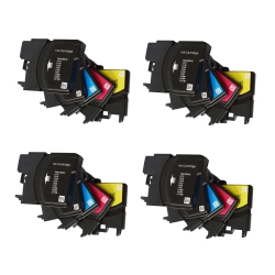 AXGEAR Brother Lc61 Compatible Ink Cartridge 4 Combo Bk/c/m/y 20/pack Dcp-165C Mfc-250C Mfc-255Cw