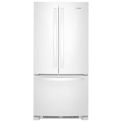 Réfrigérateur Deux Portes 22,1 Pi³ 33 Po Avec Distributeur D'eau De Whirlpool (Wrff5333Pw) - Blanc