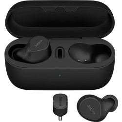JABRA Evolve2 USB Type C Noise Cancelling In-Ear Earbuds With Built-In Microphone - (20797-999-899) In Black