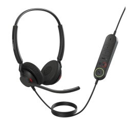 JABRA Engage 40 On-Ear Noise Cancelling Sound Isolating Headsets With Mic (4099-413-279)